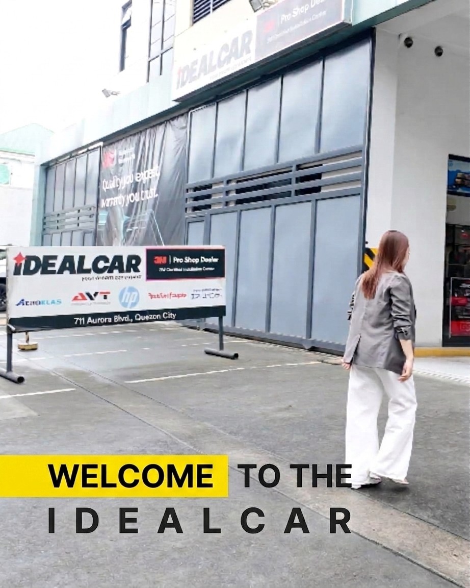 iDEALCAR storefront at 711 Aurora Blvd, Quezon City